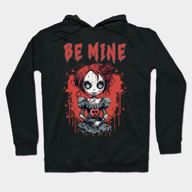 Be Mine Hoodie by Dead Is Not The End